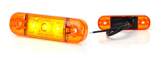 Luz de presença lateral âmbar LED WAS W97.1 referência 708