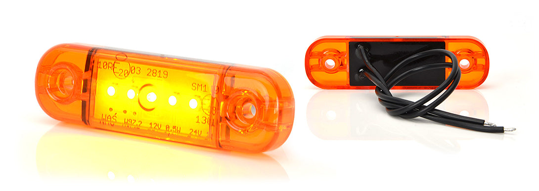 Luz de presença lateral âmbar LED WAS W97.2 referência 711