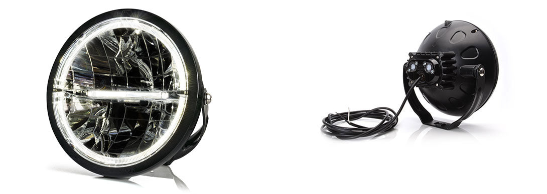 Farol de estrada e presença LED WAS W116 ECO referência 872 ECO