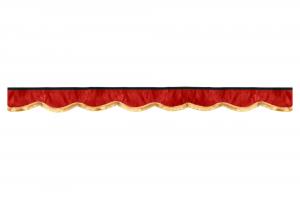 Viseira frontal F-CORE CR01 Classic preta 214 cm