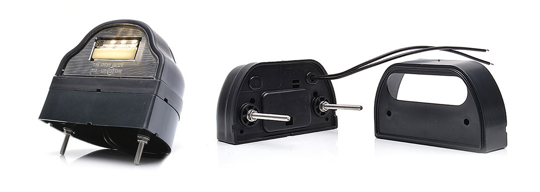 Luz de matrícula LED WAS W88 referência 730