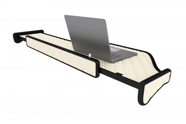 Mesa de Tablier F-CORE com LED para DAF XF Euro 6 - FT26 Preta