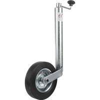 Roda Jockey Unitrailer 150kg 48mm com Abraçadeira
