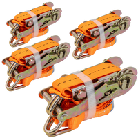 Conjunto de 4 Cintas Unitrailer 3m 25mm 1t