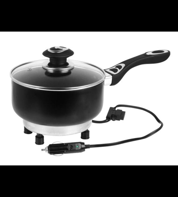 Panela Elétrica 24V 1,9L 250W com Tampa