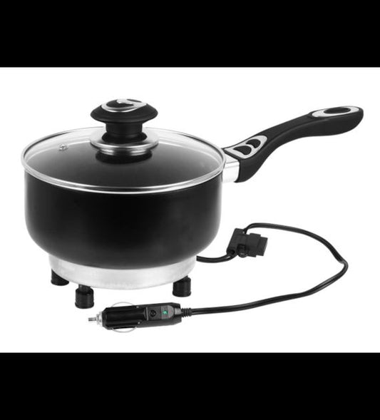 Panela Elétrica 24V 1,9L 250W com Tampa