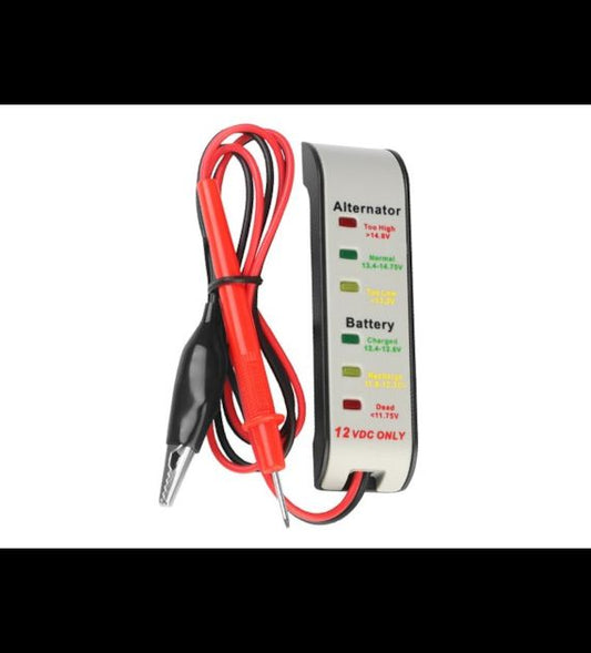 Testador de Bateria e Alternador 12V
