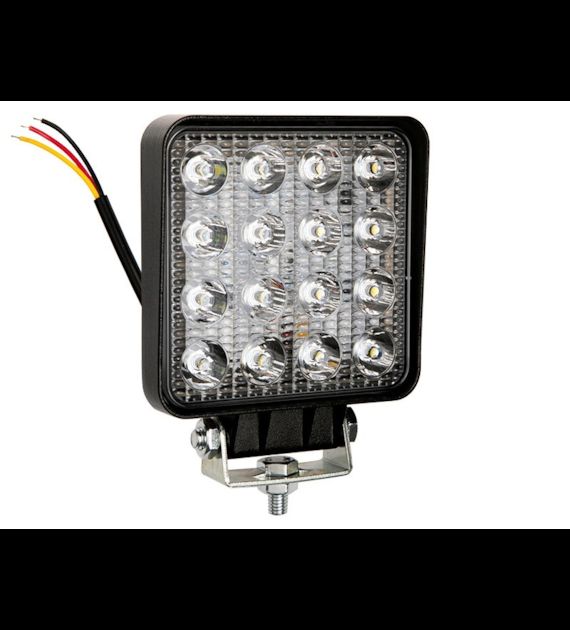 Farol de Trabalho LED 12/24V 48W 16 LED
