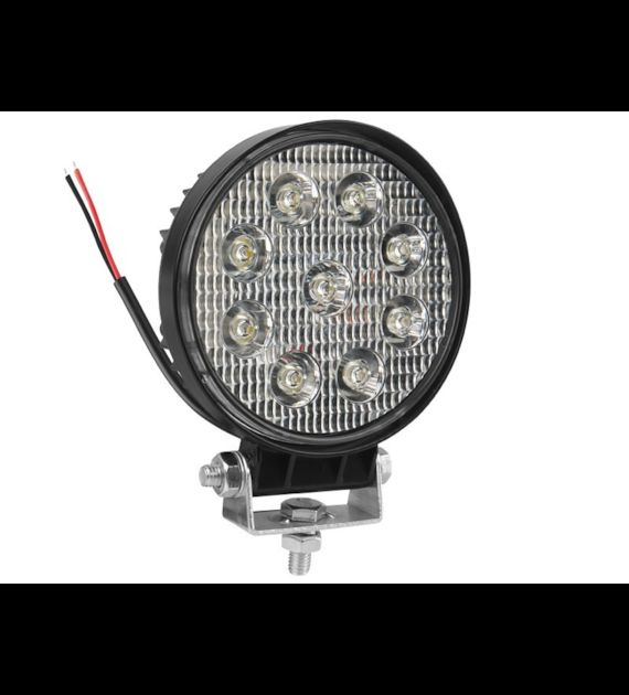 Farol de Trabalho LED 12/24V 27W Redondo 115mm